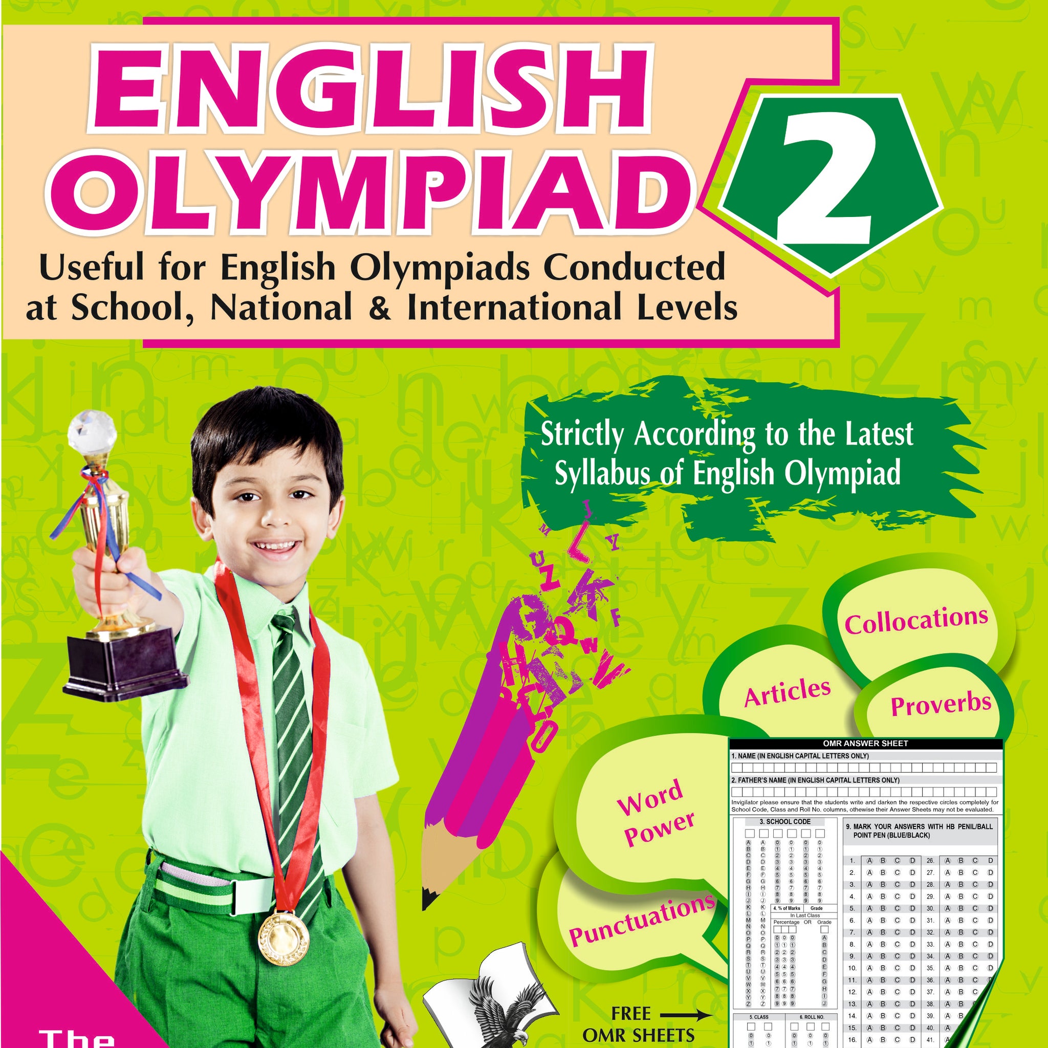 International English Olympiad - Class 2 (With OMR Sheets)
