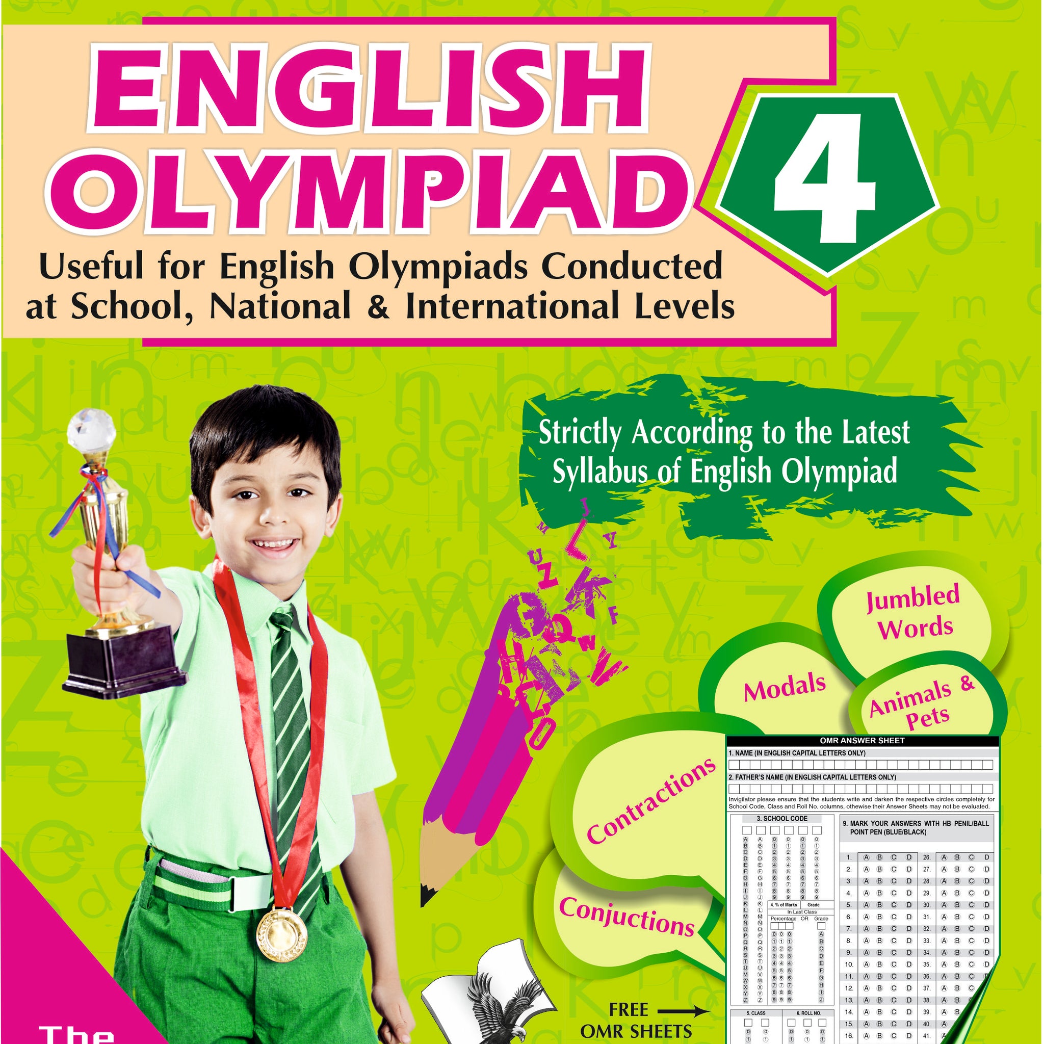 International English Olympiad - Class 4(With OMR Sheets)