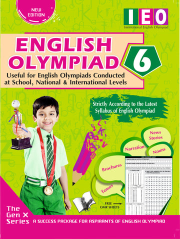 International English Olympiad - Class 6 (With OMR Sheets)