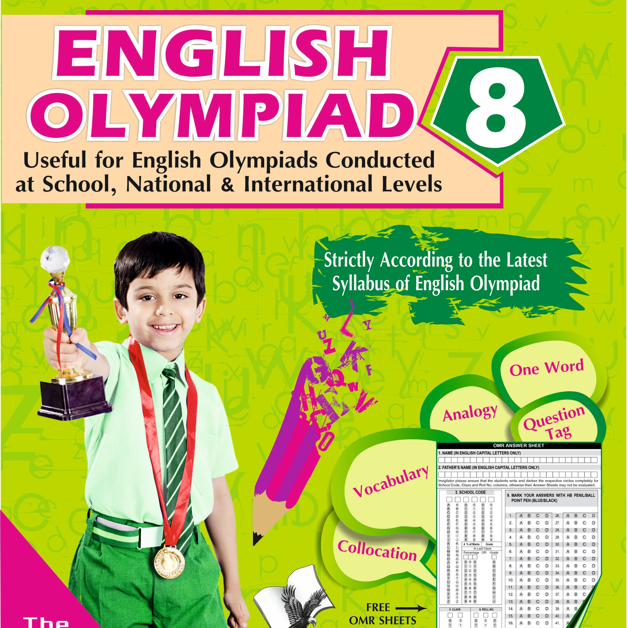 International English Olympiad - Class 8(With OMR Sheets)
