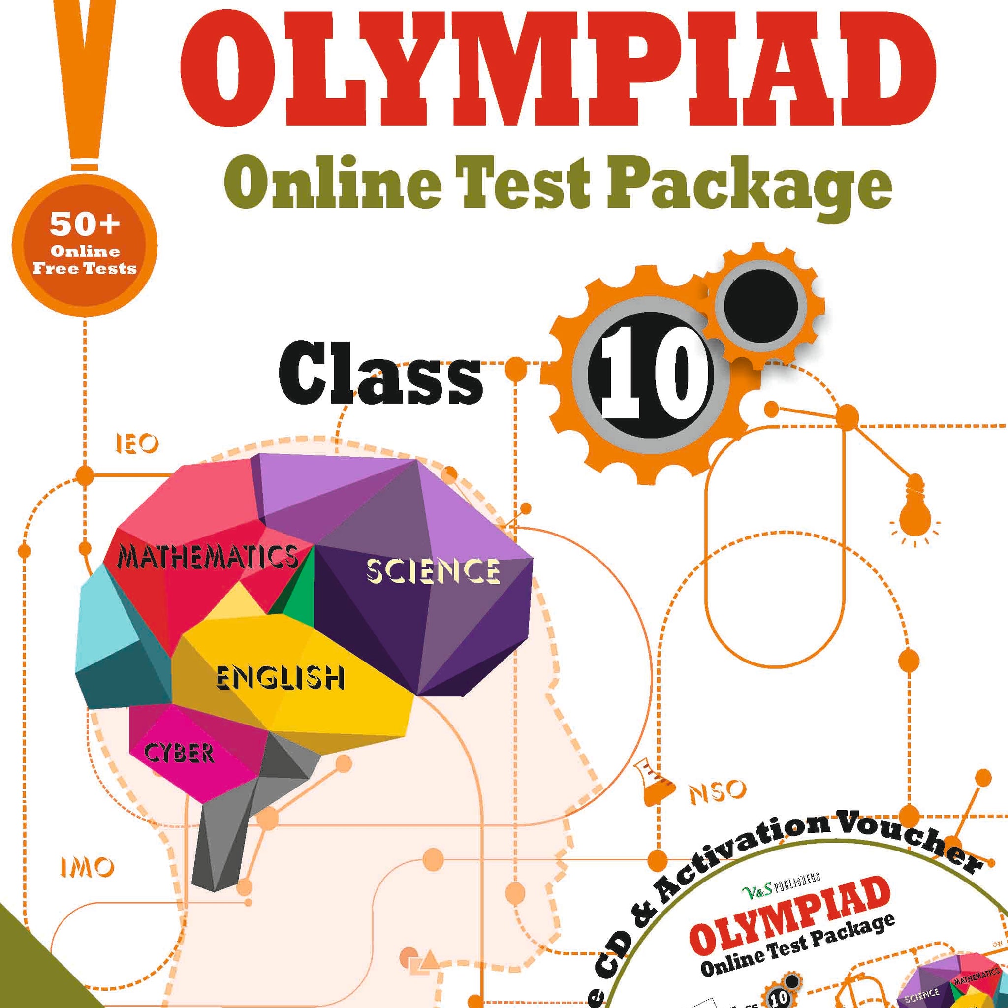 Olympiad Online Test Package Class 10 (Free CD With Activation Voucher)
