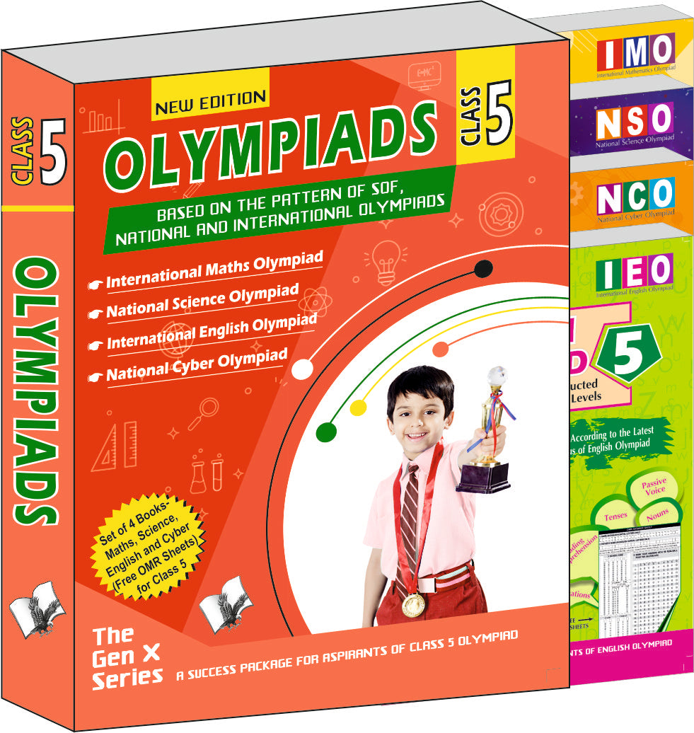 Olympiad Value Pack Class 5 (4 Book Set)