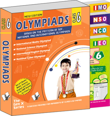 Olympiad Value Pack Class 6 (4 Book Set)