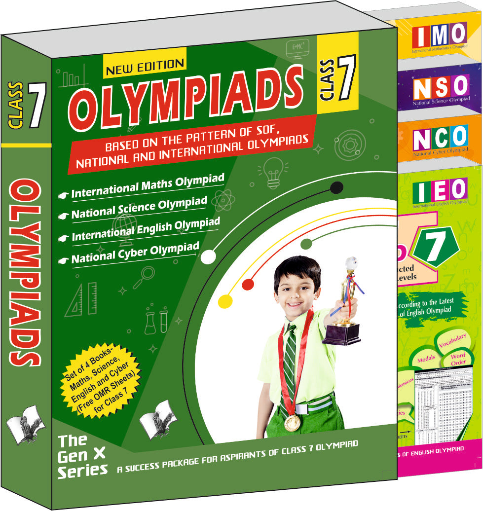 Olympiad Value Pack Class 7 (4 Book Set)