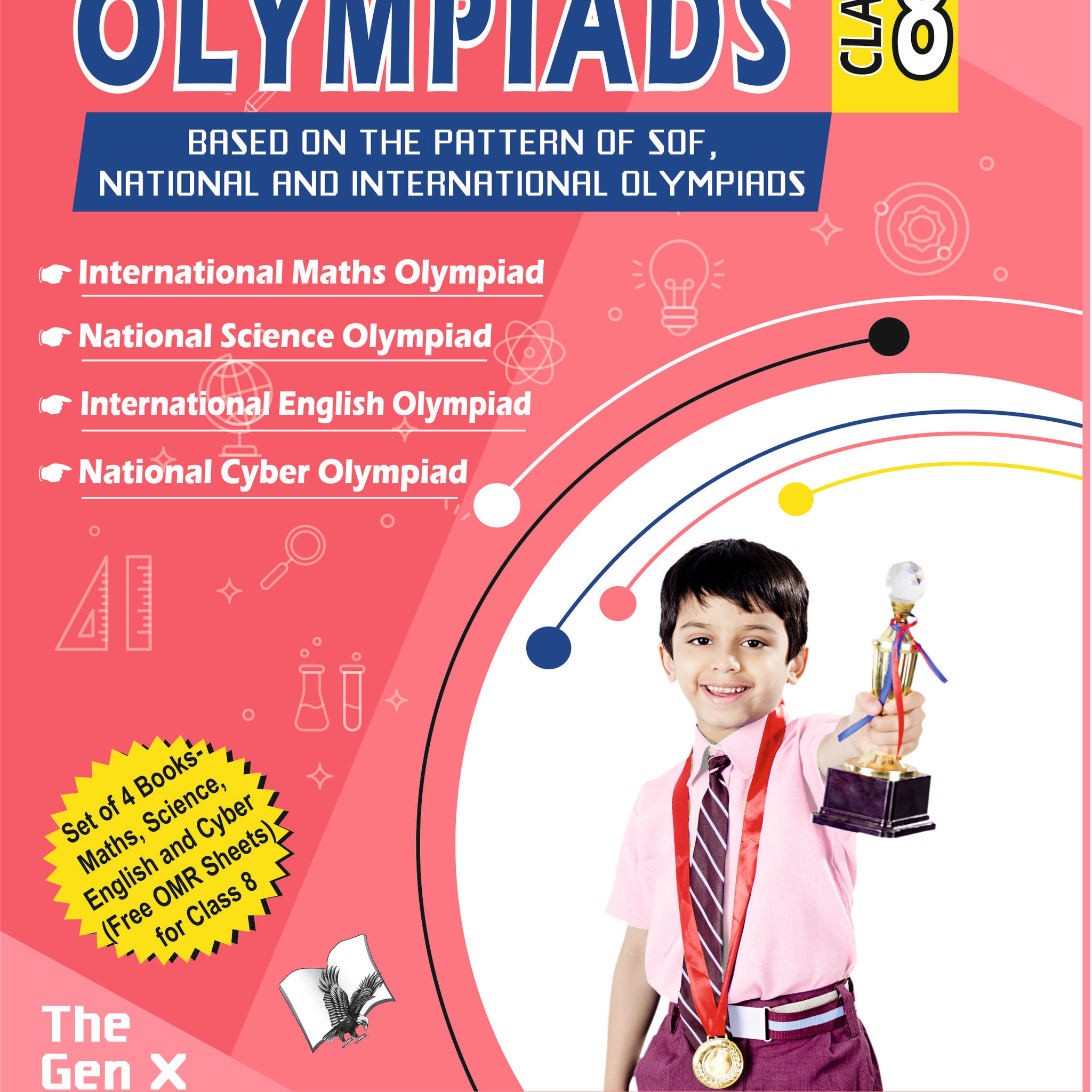 Olympiad Value Pack Class 8 (4 Book Set)