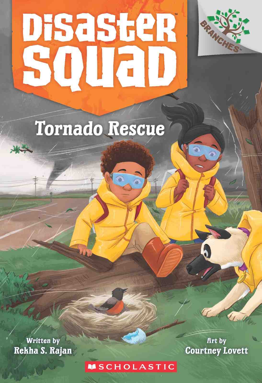 Disaster Squad #04: Tornado Rescue (A Branches Book)