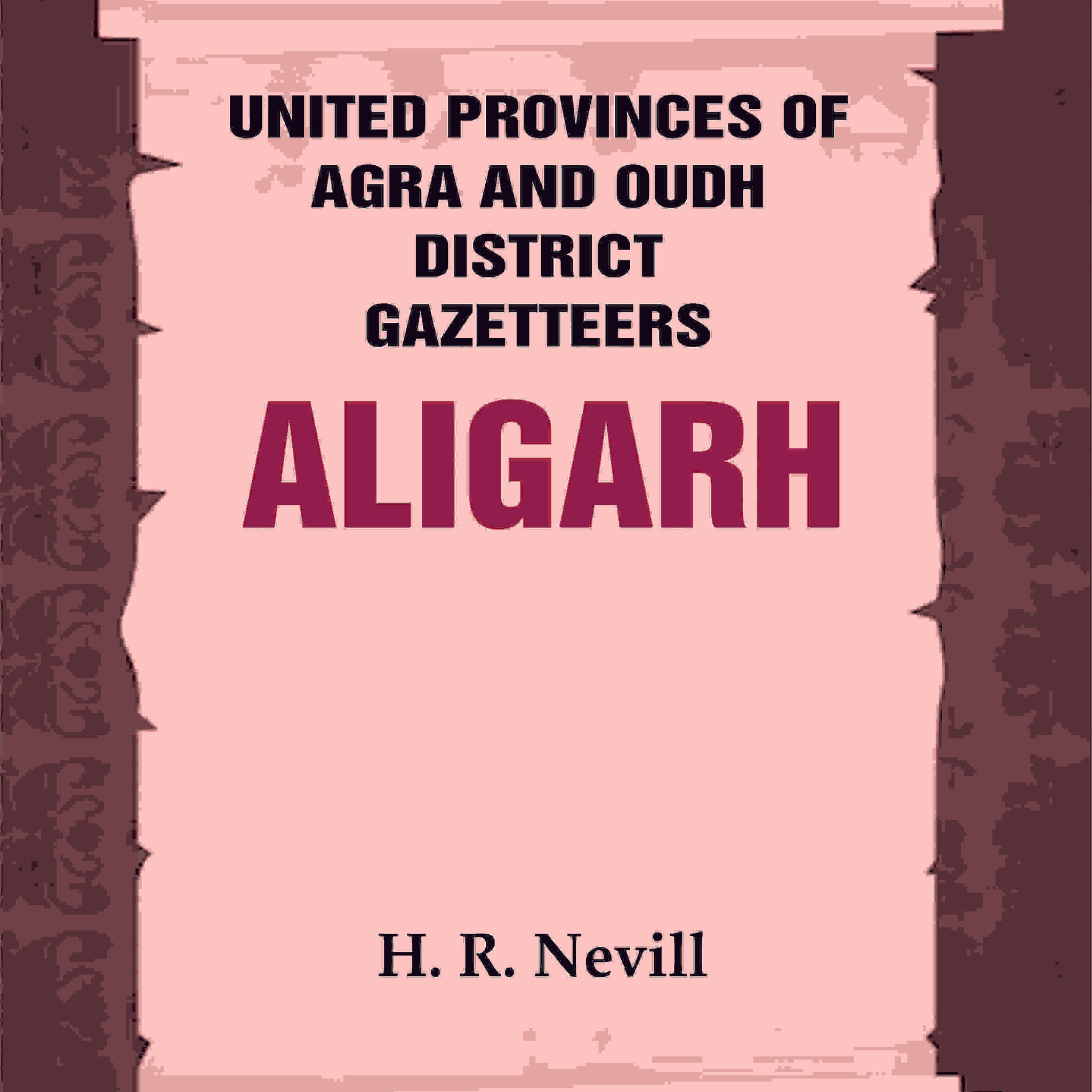 United Provinces of Agra and Oudh District Gazetteers: Aligarh