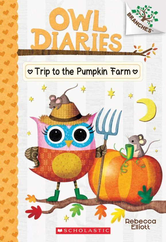 Owl Diaries #11: Trip to the Pumpkin Farm (A Branches Book))