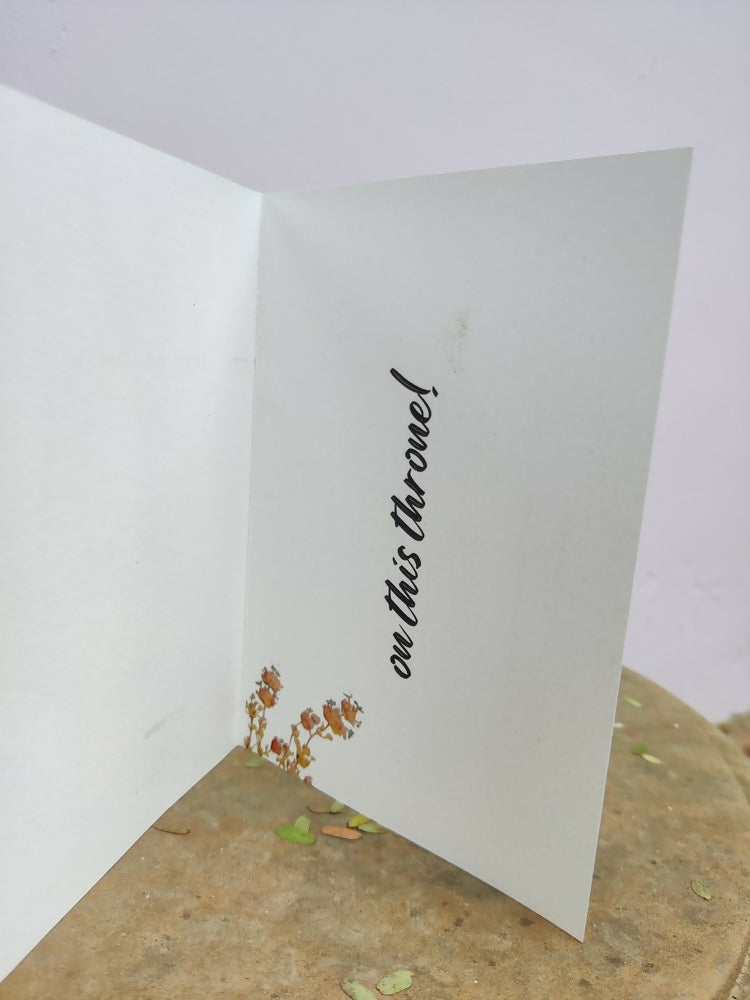 For The Single Ladies- Greeting card