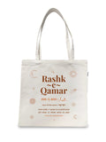 Rekhta Rashk-e-Qamar Tote Bag | 100% Cotton Canvas Bags for Men & Women