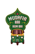 Musafir Hai Hum Bhi 100% Cotton Unisex T-Shirt – Urdu Truck Art Shayari T-shirt