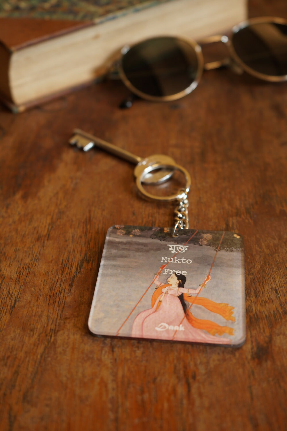 Mukto (Free) -Daak Keychain