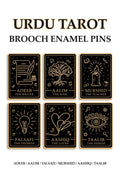 Urdu Tarot Brooch Enamel Pins