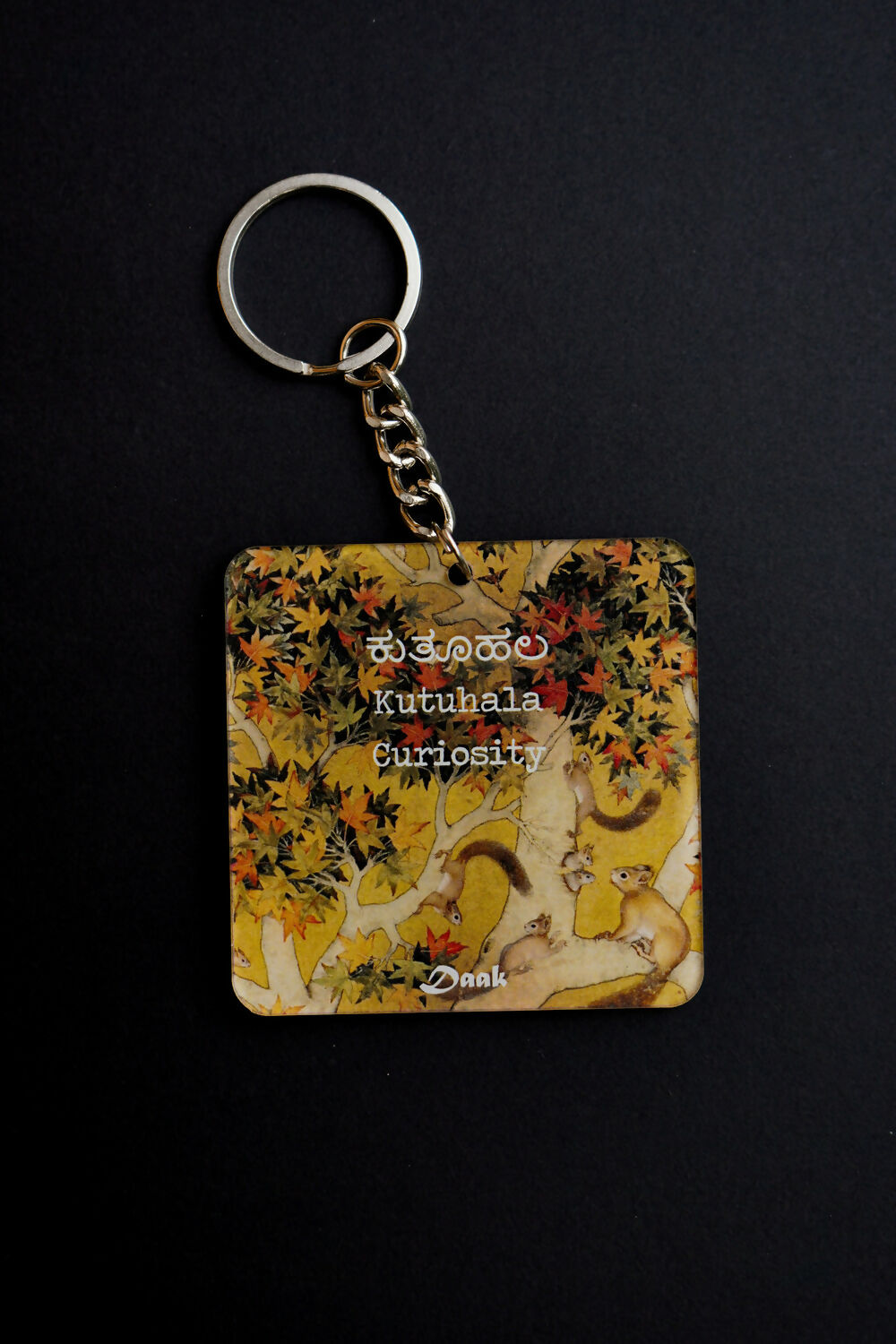 Kutuhala (Curiosity)-Daak Keychain