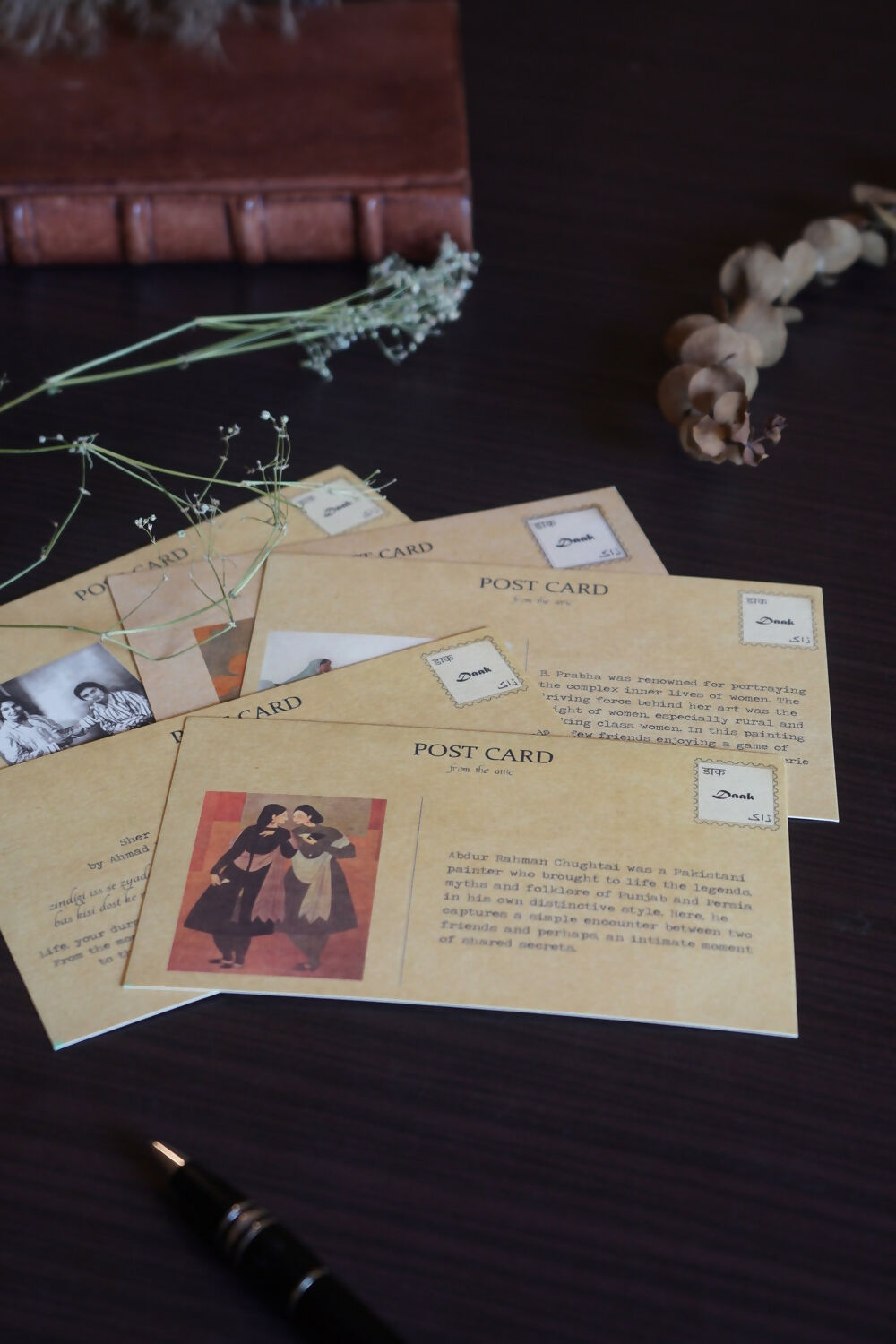 Postcard Set On Friendship