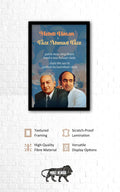 Mehdi HasanXFaiz–Gulon Mein Rang Bhare; Quotes Wall Posters with Frame for Home and Office