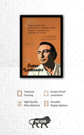 Sahil Ludhianvi -Tang aa chuke hain Quotes Wall Posters with Frame for Home and Office