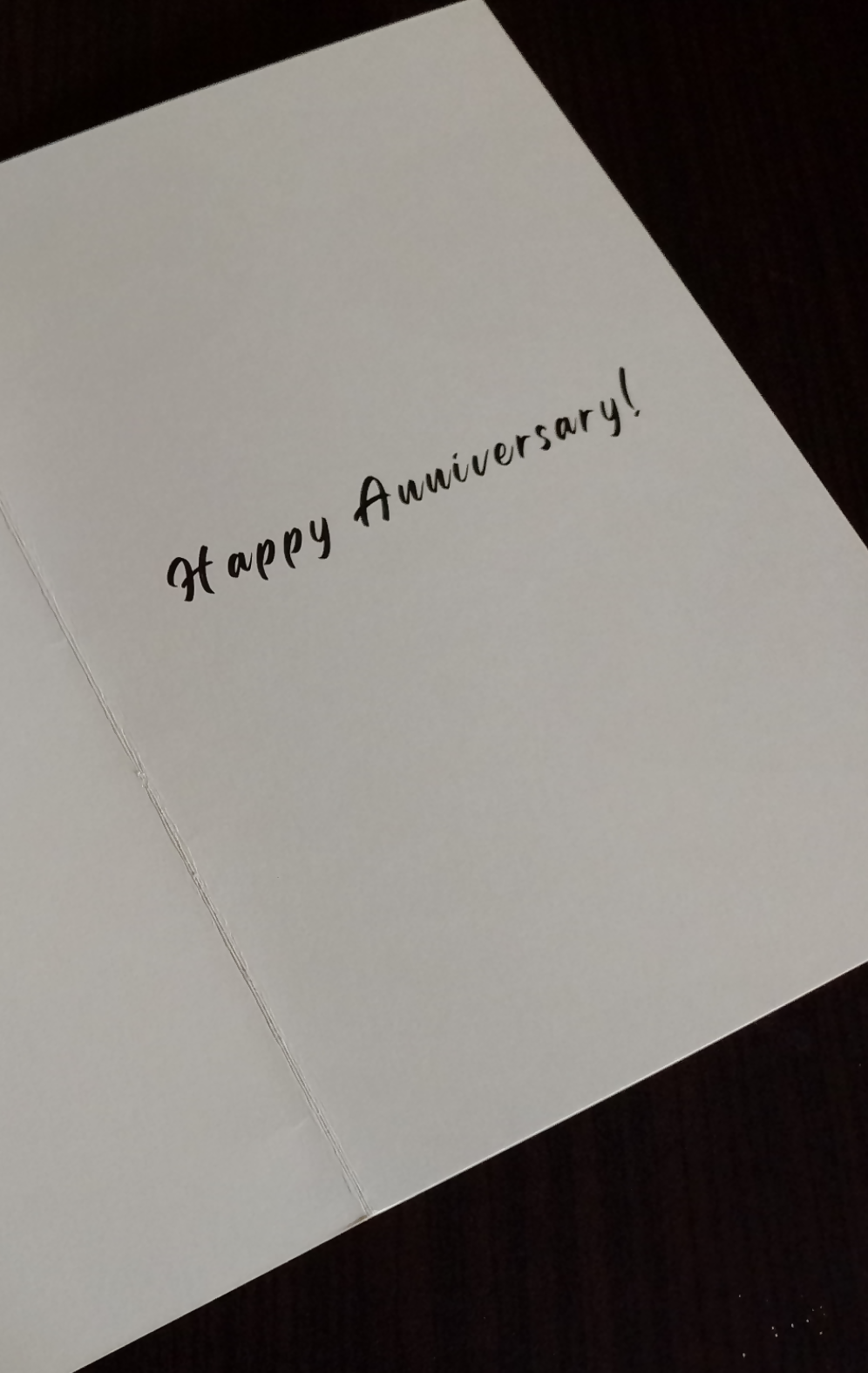 Happy Anniversary- Greeting card
