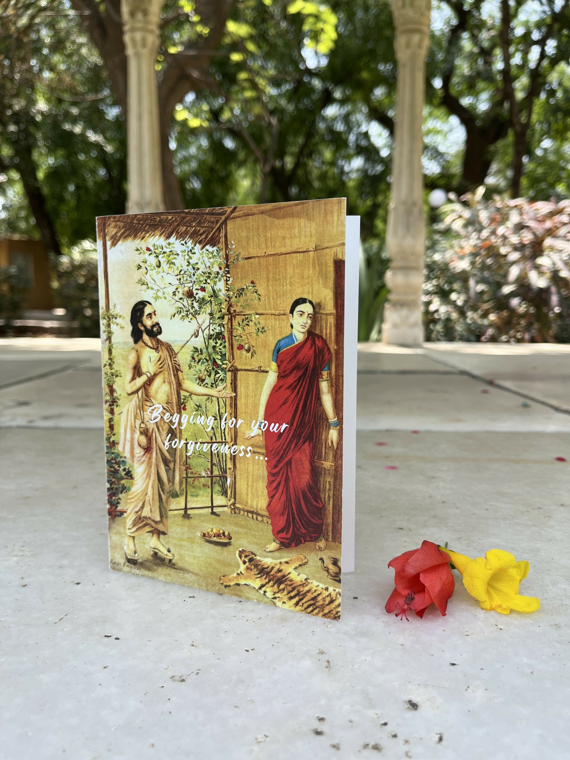 I'm Sorry and Begging for Forgiveness- Greeting card