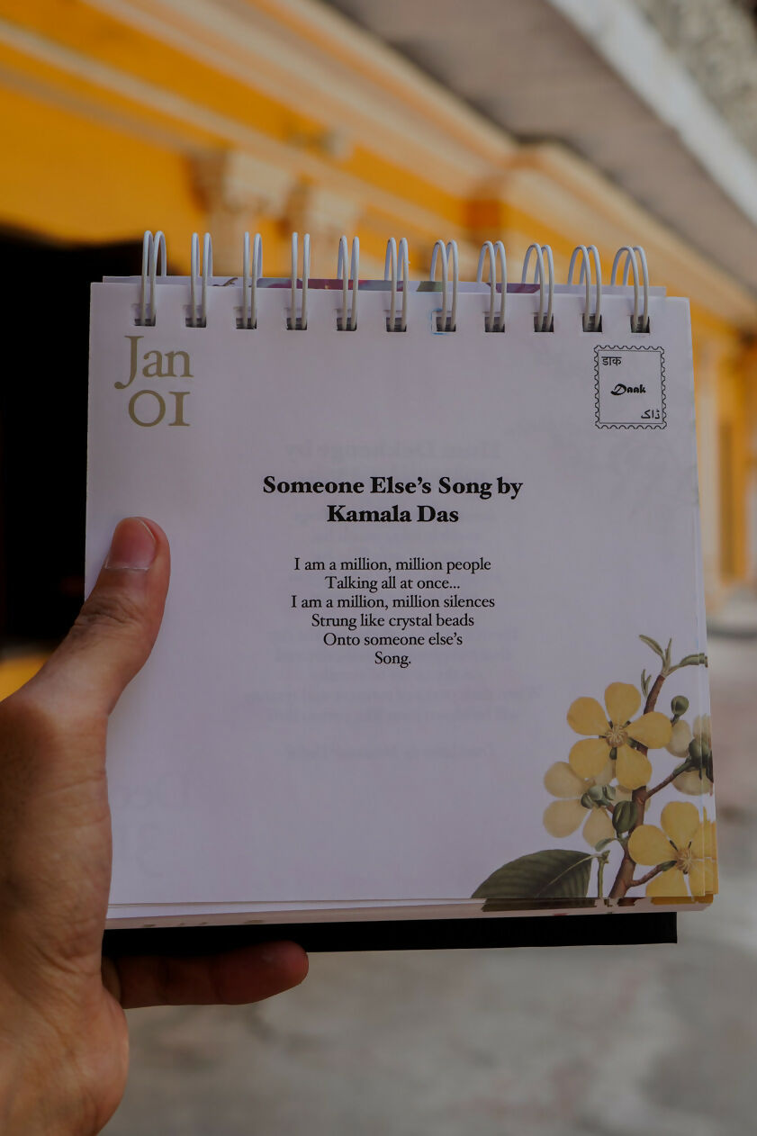 Poetry Calendar-DAAK