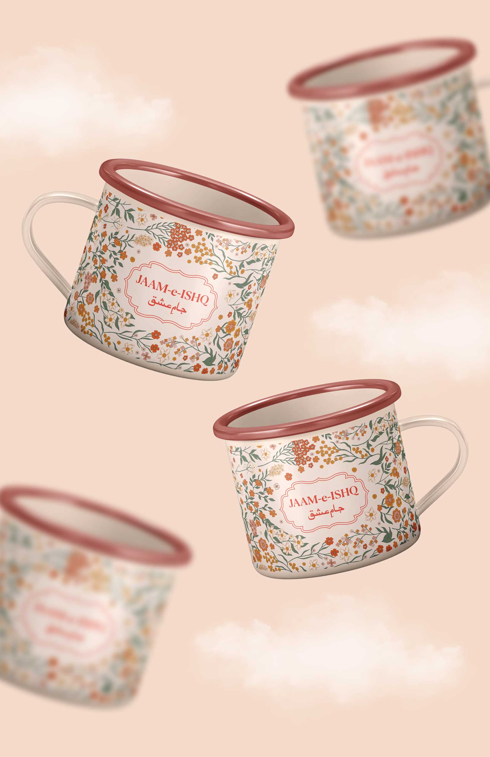 Jaam-e-Ishq Enamel Mug