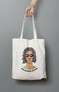 Rekhta Jaun Eliya Tote Bag | 100% Cotton Canvas Bags for Men & Women