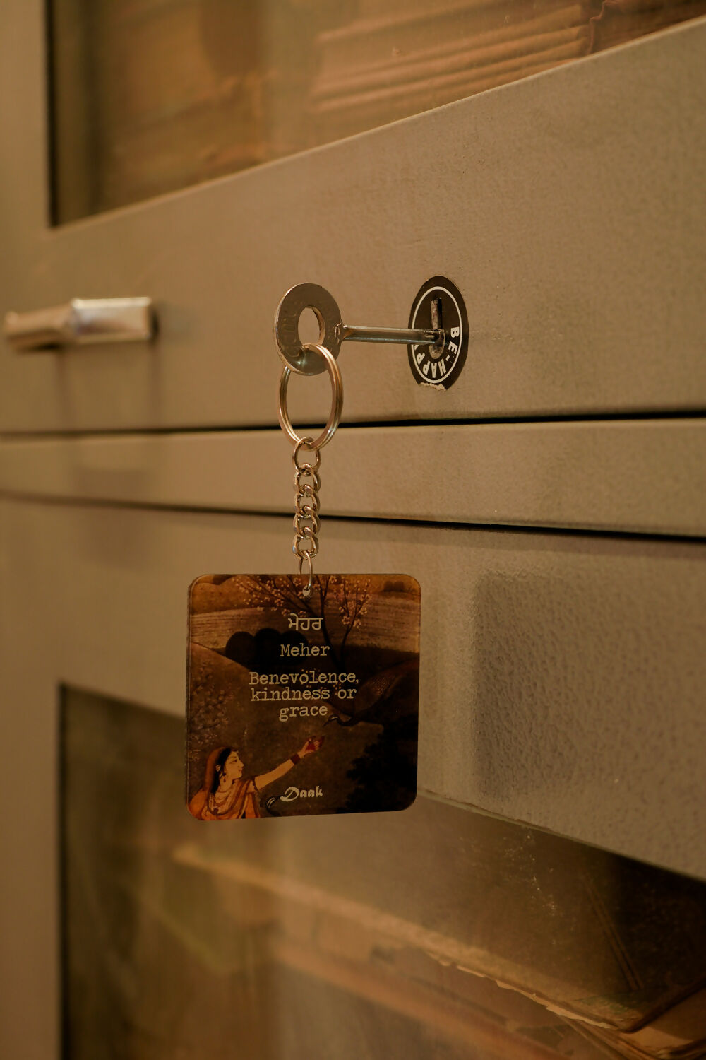 Meher (Kindness or Compassion)-Daak Keychain