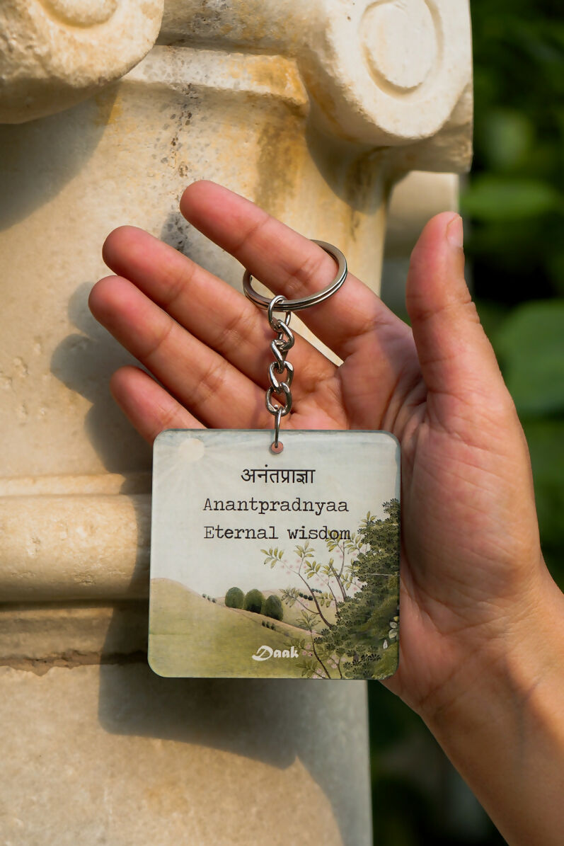 Anantpradnyaa (Eternal Wisdom)-Daak Keychain