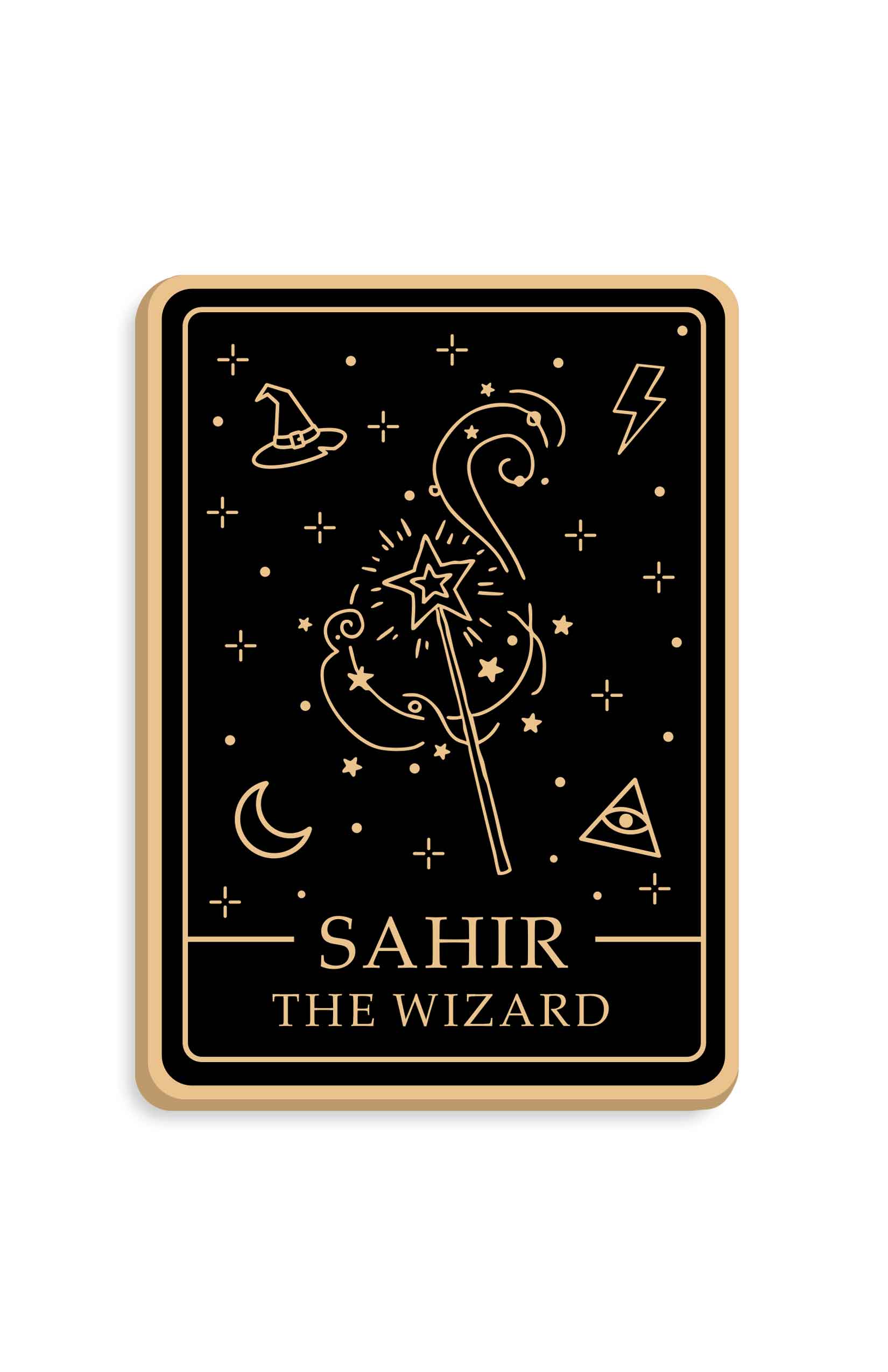 Urdu Tarot Brooch Enamel Pins