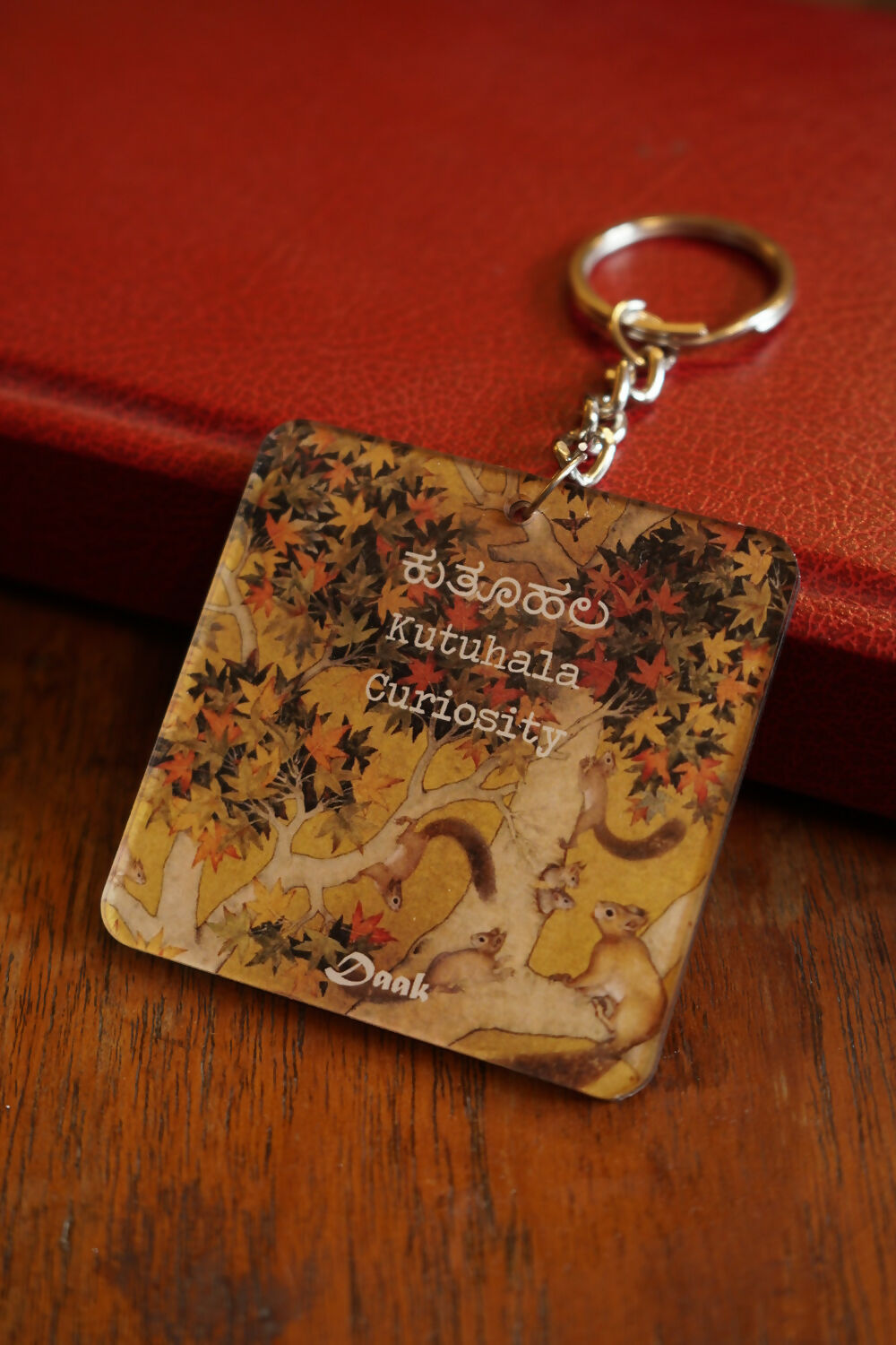 Kutuhala (Curiosity)-Daak Keychain