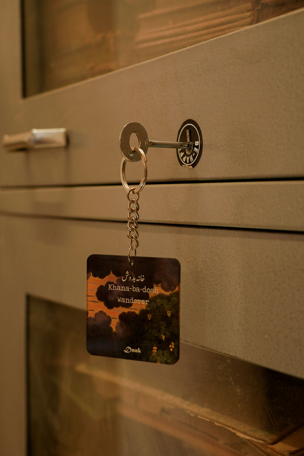Khana-ba-dosh (Wanderer)-Daak Keychain
