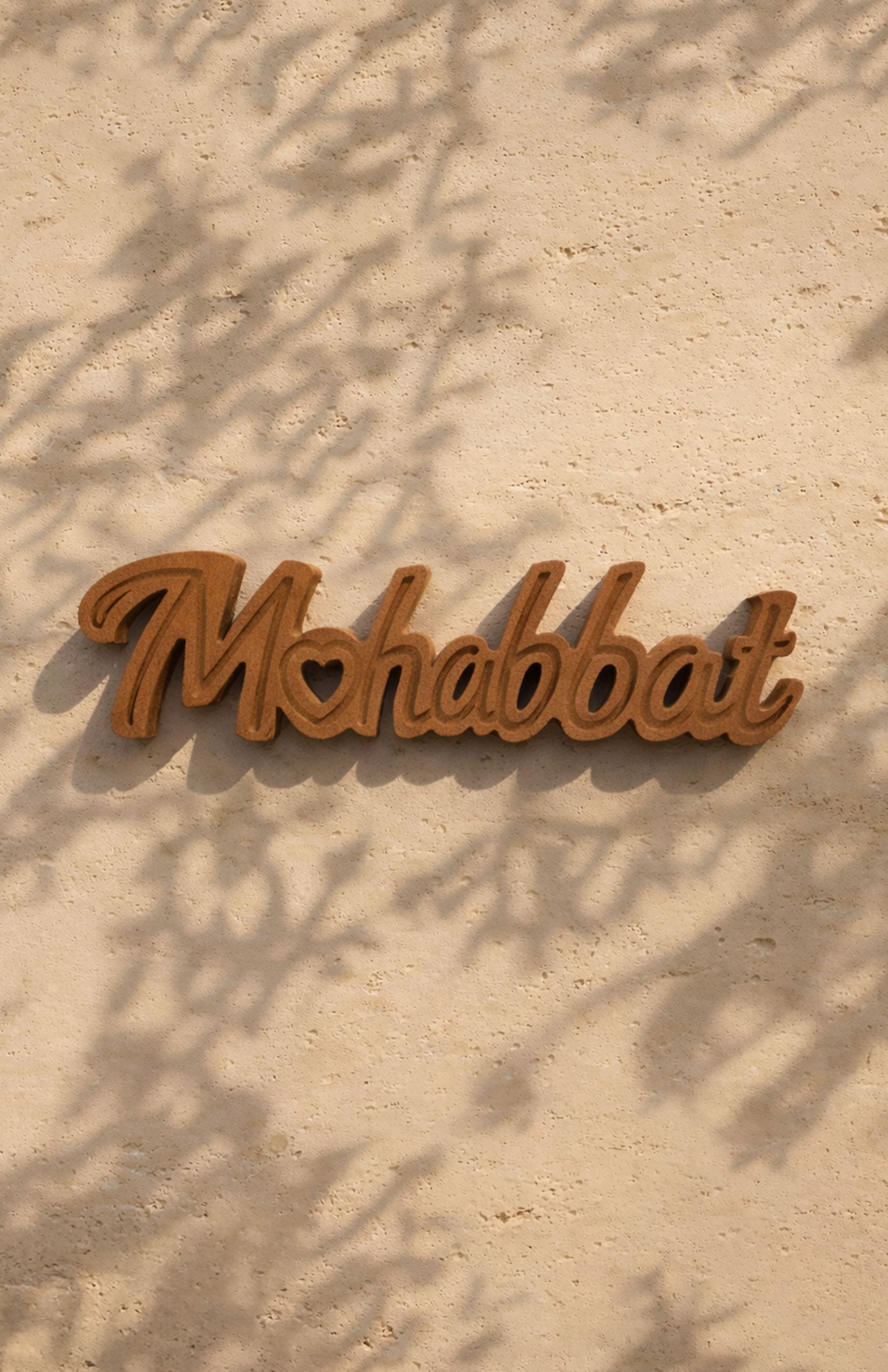 Mohabbat Wooden Accent