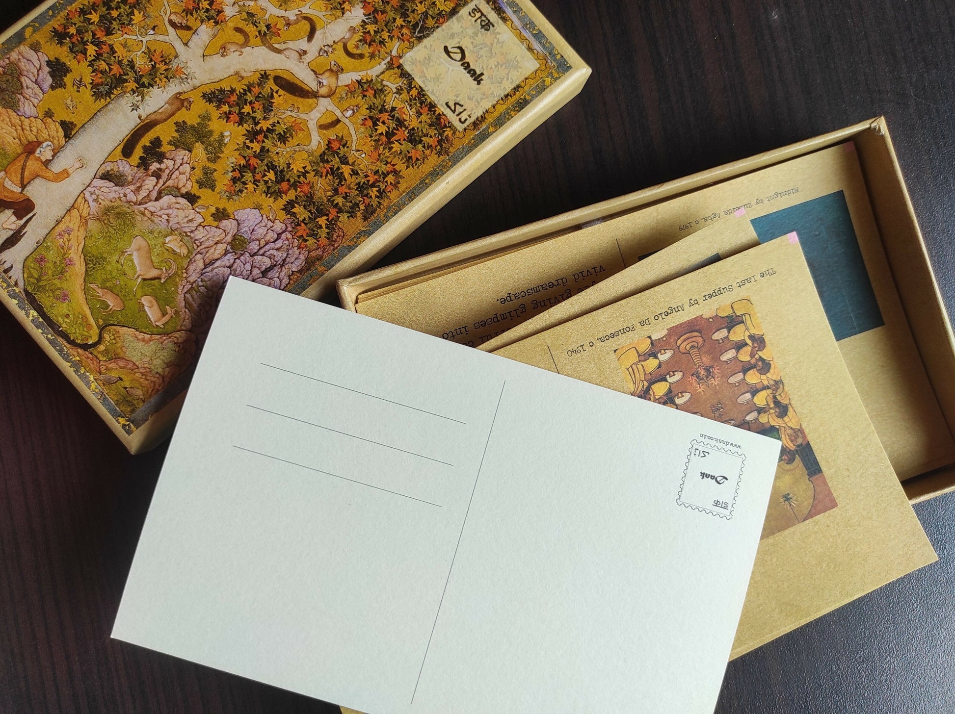 Hidden Gems Postcard box From The Subcontinent