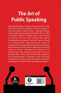The Art Of Public Speaking By Dale Carnagey