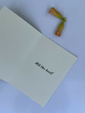 All the Best, Good luck! - Greeting card