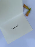 I Miss You! - Greeting card