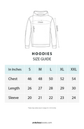 Men/Women Printed Hooded Sweatshirt; Jo Log Kuch Nahi Karte