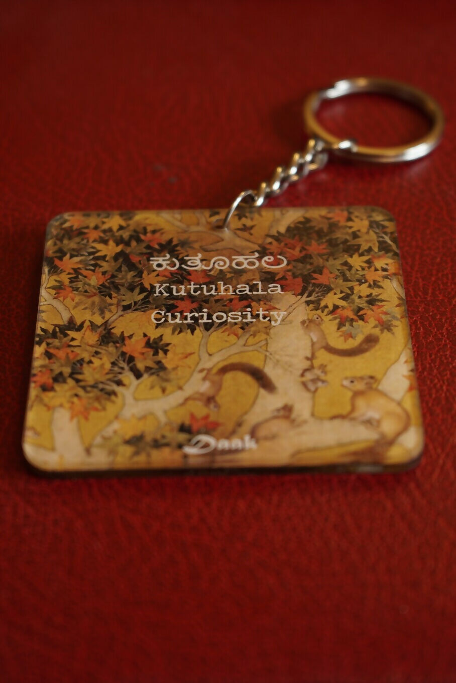 Kutuhala (Curiosity)-Daak Keychain