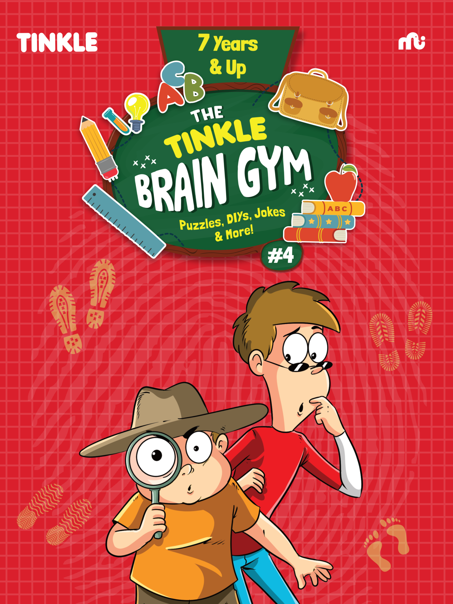 The Tinkle Brain Gym #4 : Puzzles, DIYs, Jokes & More!