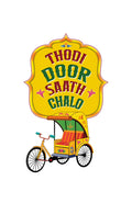 Thodi door Saath Chalo 100% Cotton Unisex T-Shirt – Urdu Truck Art Shayari T-shirt