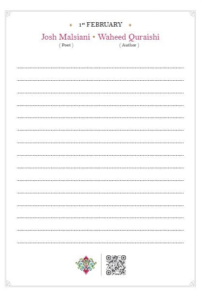 Rekhta Diary- Your Forever Daily Journal