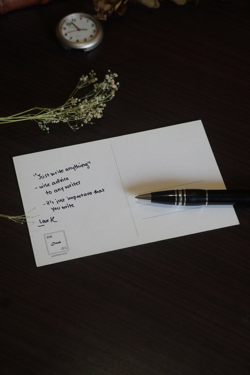 Postcard Set On Nature