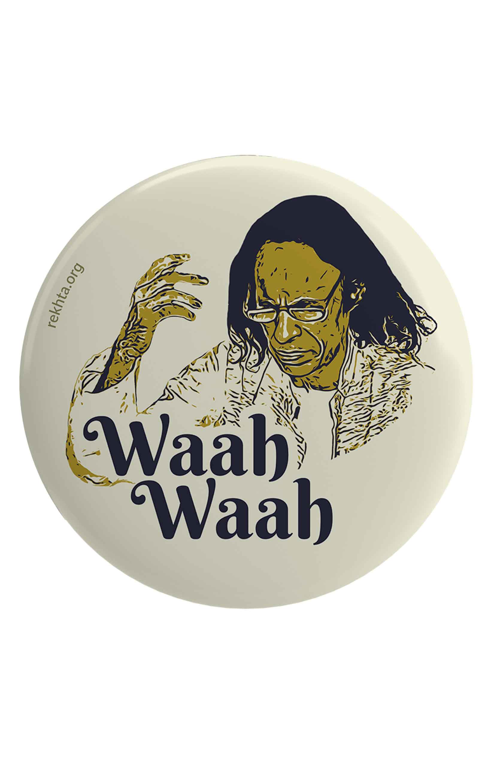 Rekhta Pin Badges
