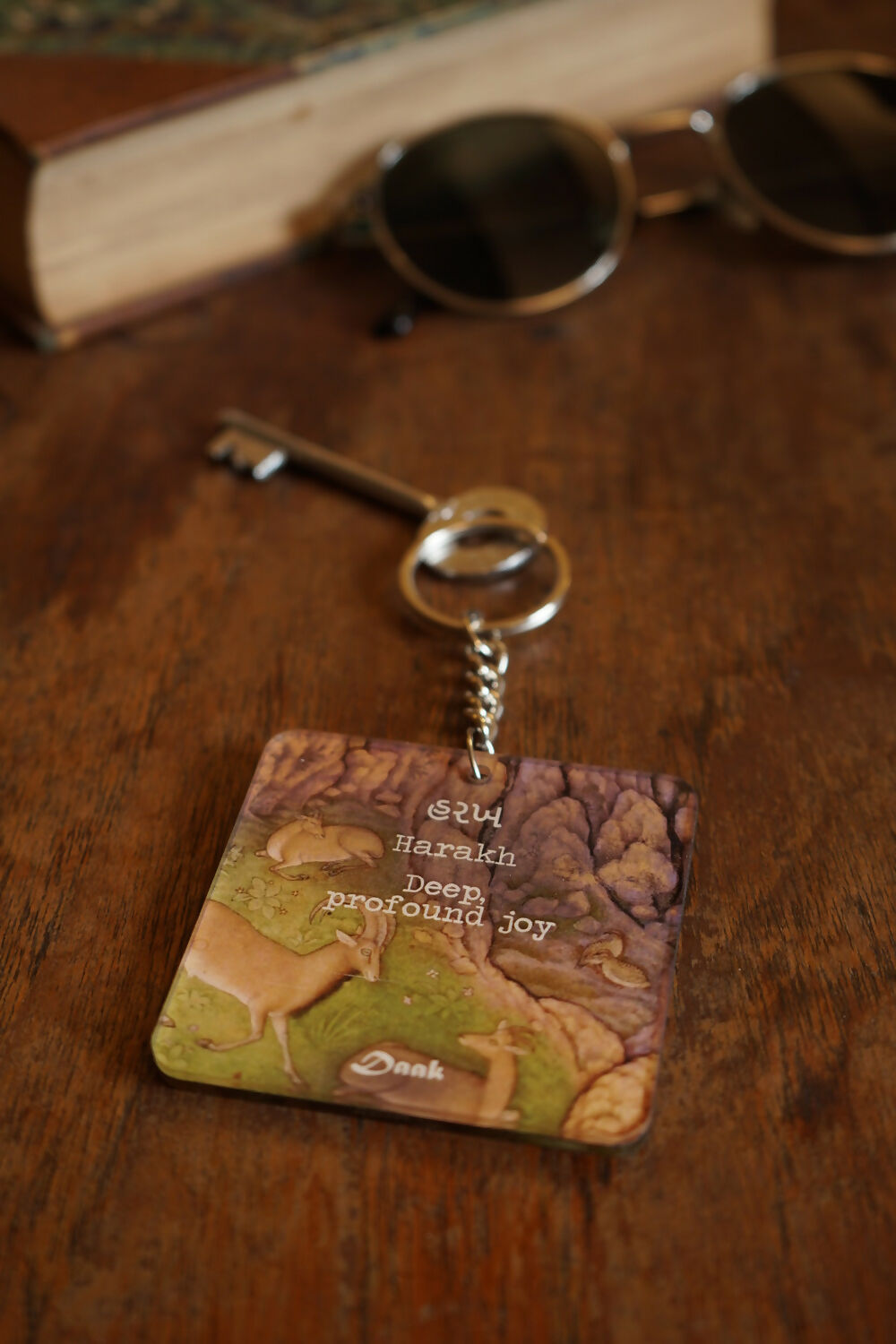 Harakh (Deep, Profound Joy)-Daak Keychain