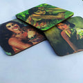 The Amrita Shergil - Daak Coaster set of 4