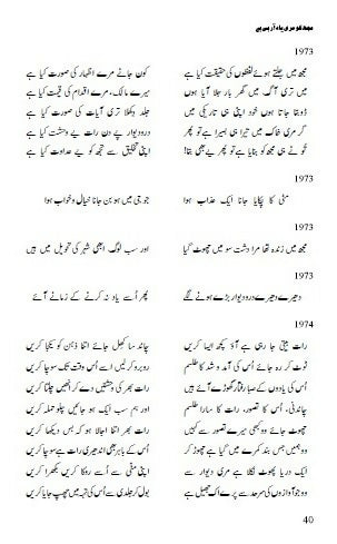 Mujh Ko Meri Yaad Aa Rahi Hai (Urdu)