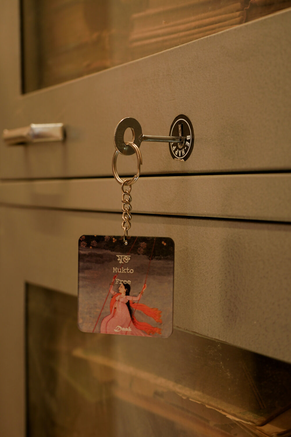 Mukto (Free) -Daak Keychain