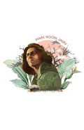 Jaun Elia Shayar Portrait-Cotton Tote Bag