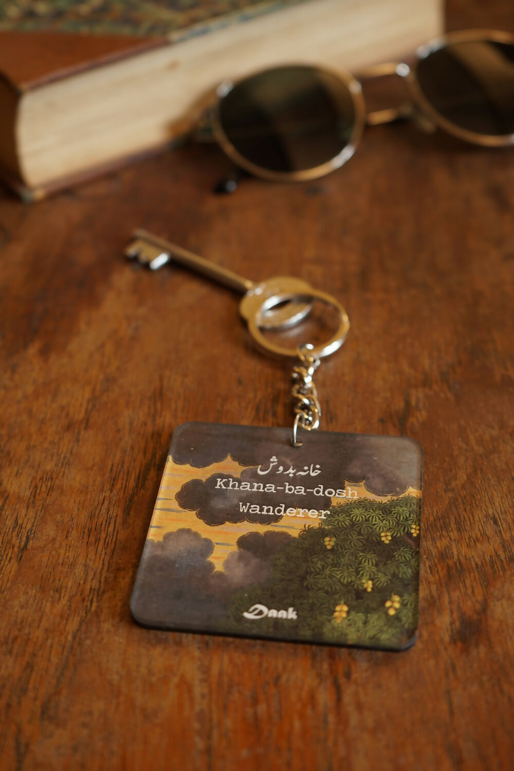 Khana-ba-dosh (Wanderer)-Daak Keychain