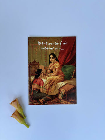 Thank You for Being There! - Greeting card